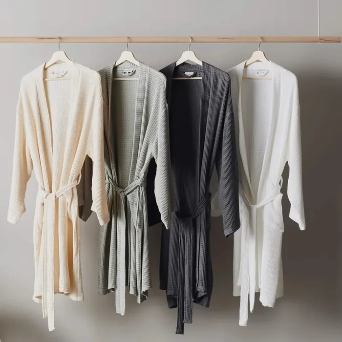 Bamboo Waffle Bathrobe