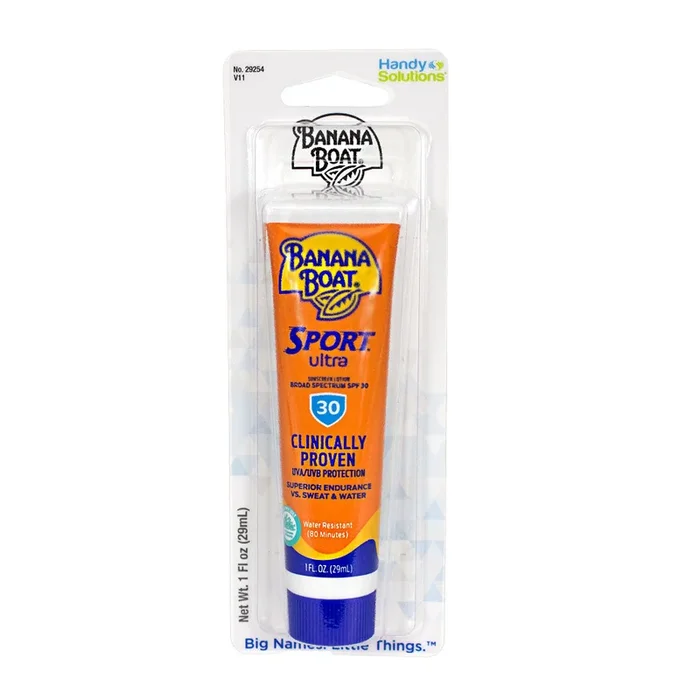 Banana Boat Ultra Sport Sunscreen Lotion SPF 30 – Carded 1 oz.
