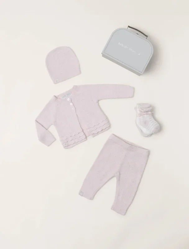 Barefoot Dreams CozyChic Lite Newborn Set | Pink