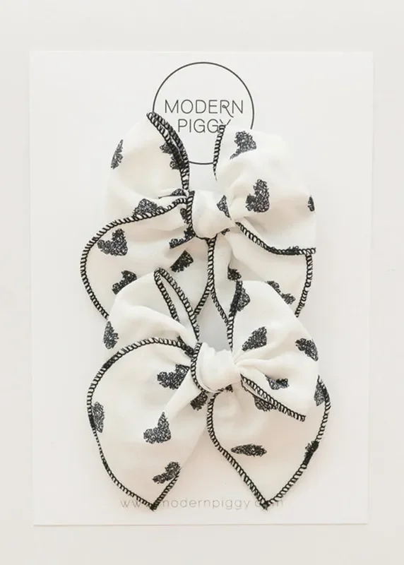 Be Mine | Pigtail Set – Petite Party Bow