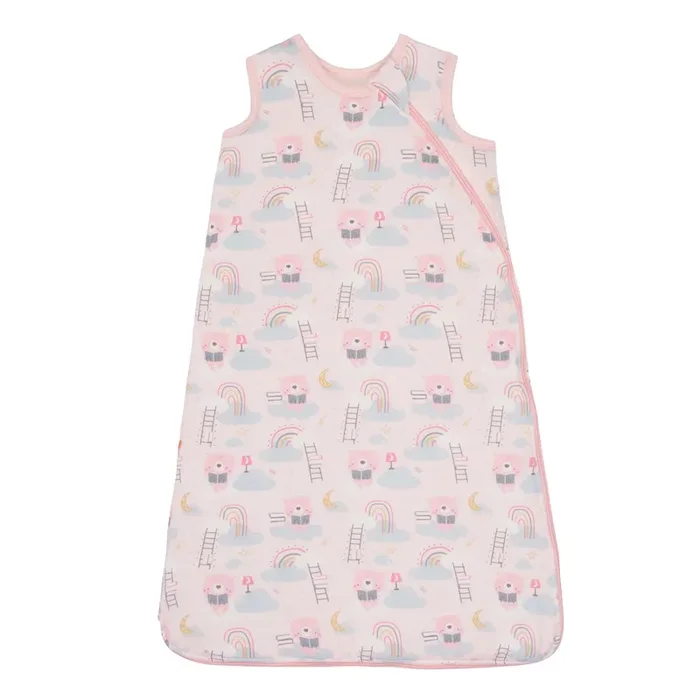 Bedtime Bears Pink Sleep Bag 1.0 Tog
