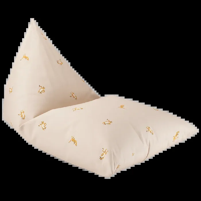 Beige Tiger Big Lounger
