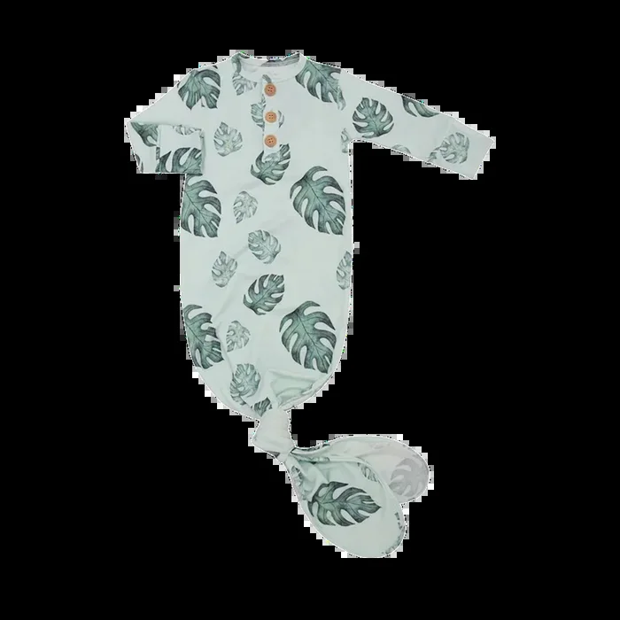 BELAN J Sleep Gown – Tropical Leaves