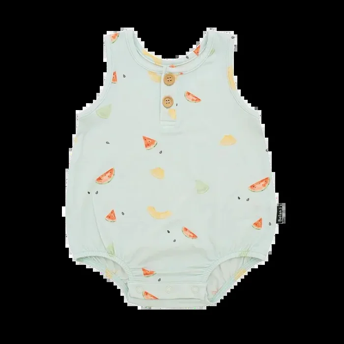 BELAN J Sleeveless Bubble Onesie – Melons