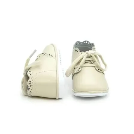 Bella lace up – oatmeal boot