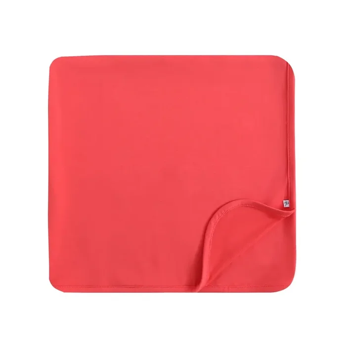 Berry Red Bamboo Swaddle Blanket