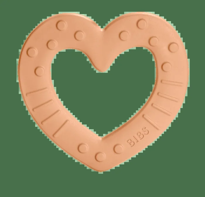 BIBS BABY BITIE – PEACH HEARTt