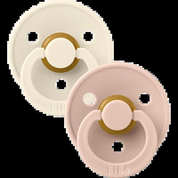 BIBS Colour 2-Pack | Ivory/Blush