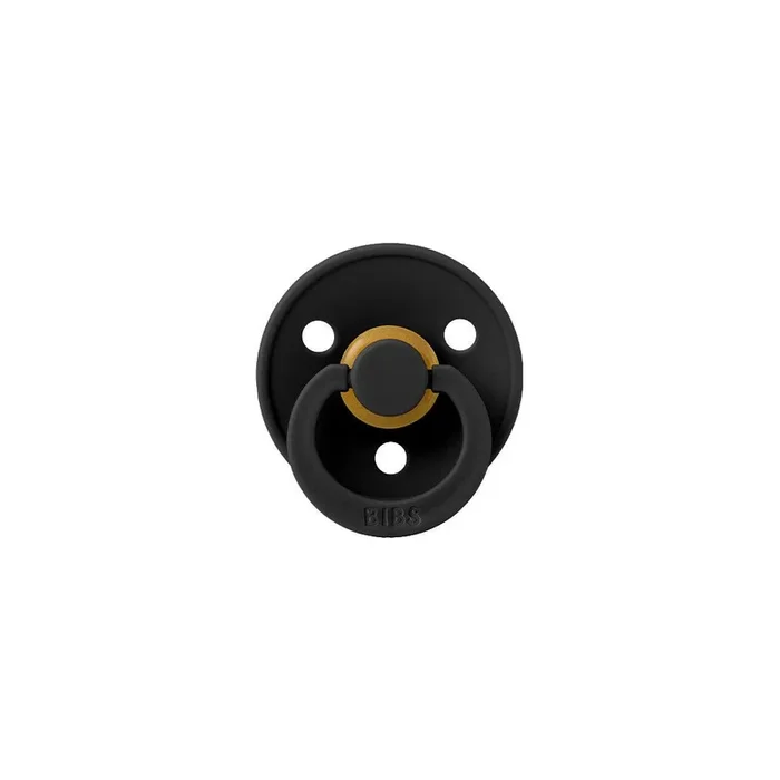 BIBS Colour Latex Pacifier – Black
