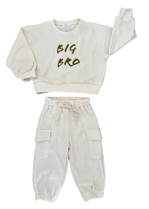 Big Brother Jogger Set | Toddler & Kids Matching Sibling Outfits