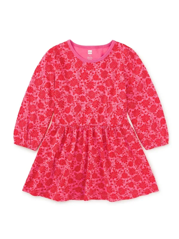 Blouson Sleeve Pocket Dress | Andong Floral