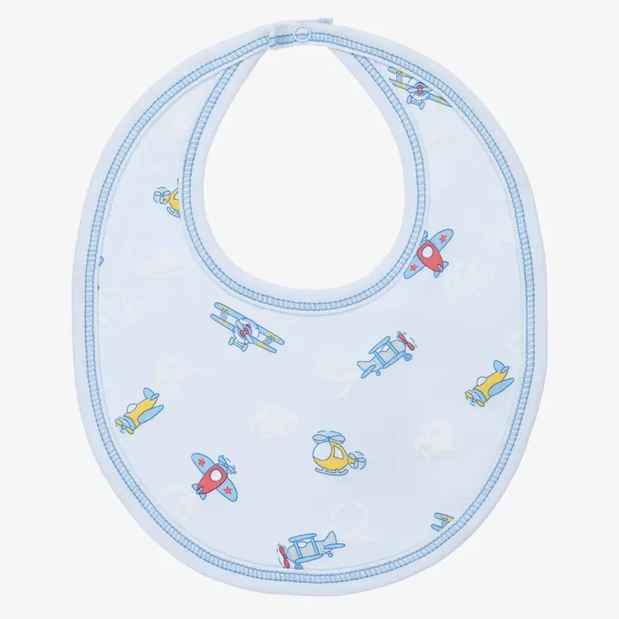 Blue Sky Planes Bib