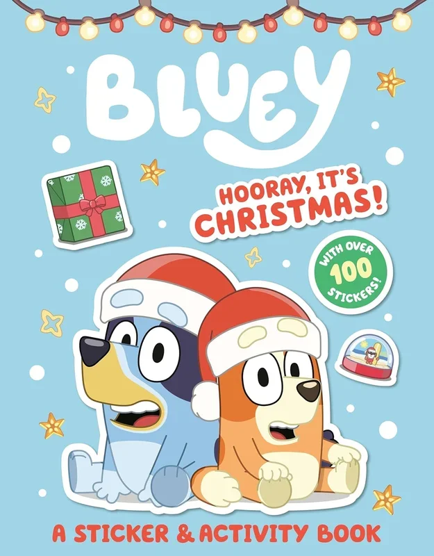 Bluey Hooray It’s Christmas | A Sticker & Activity Book