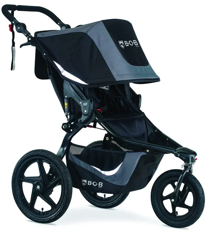 BOB Revolution Flex 3.0 Single Jogging Stroller – Graphite Black