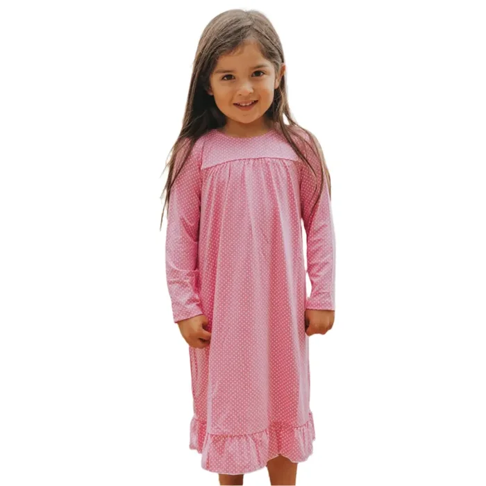 Boho Dress – Pink Dots