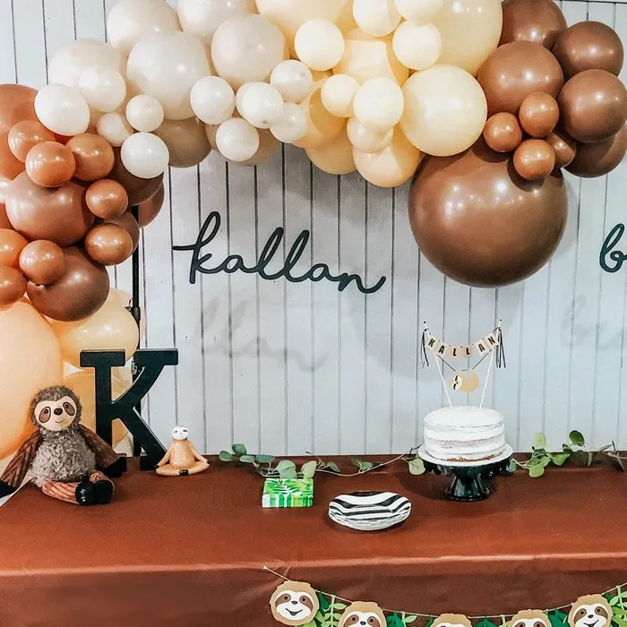 Boho Nudes Balloon Garland Kit – Blush & Mocha