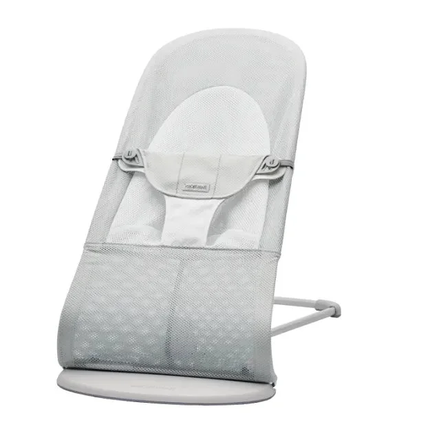 Bouncer Balance Soft – Silver/White / Mesh / Light Gray