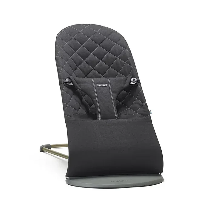 Bouncer Bliss – Anthracite / Cotton, Classic Quilt / Dark Gray