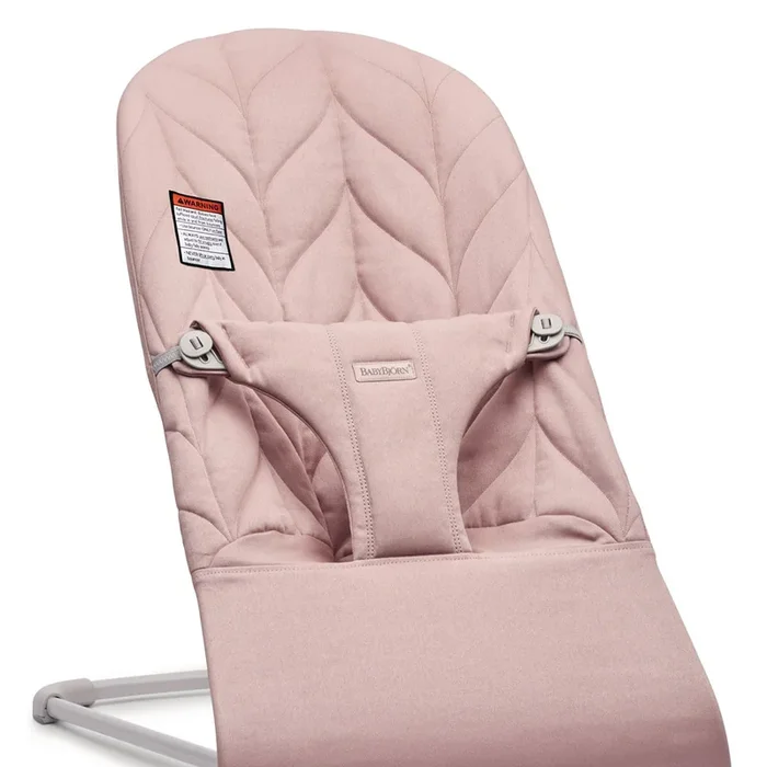 Bouncer Bliss Petal Quilt Cotton – Dusty Pink