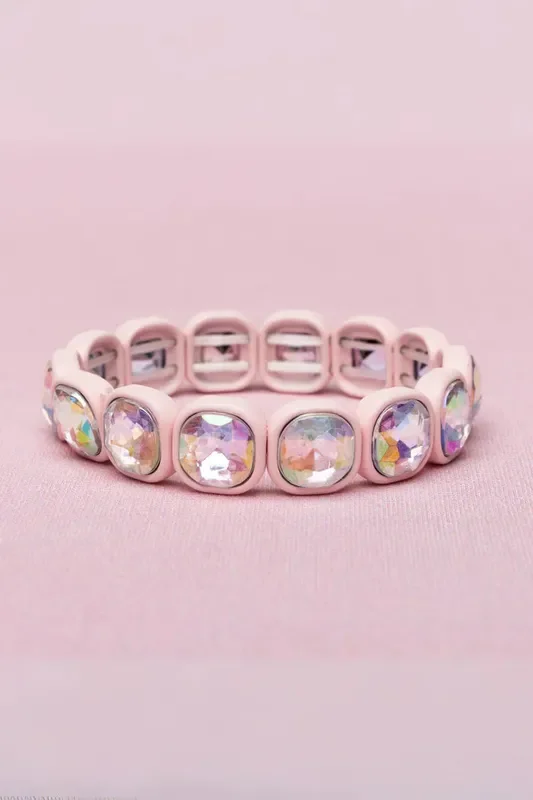 Boutique Chic Swiftie Pink Gem Bracelet