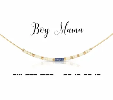 Boy Mama Dot & Dash Necklace