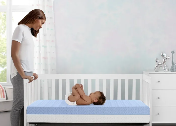 Breathe Mattress – Breathable Baby Crib and Toddler Mattress with Cloud Core