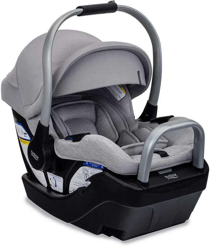 Britax Cypress Infant Car Seat with Alpine Anti-Rebound Base – Ponte Glacier