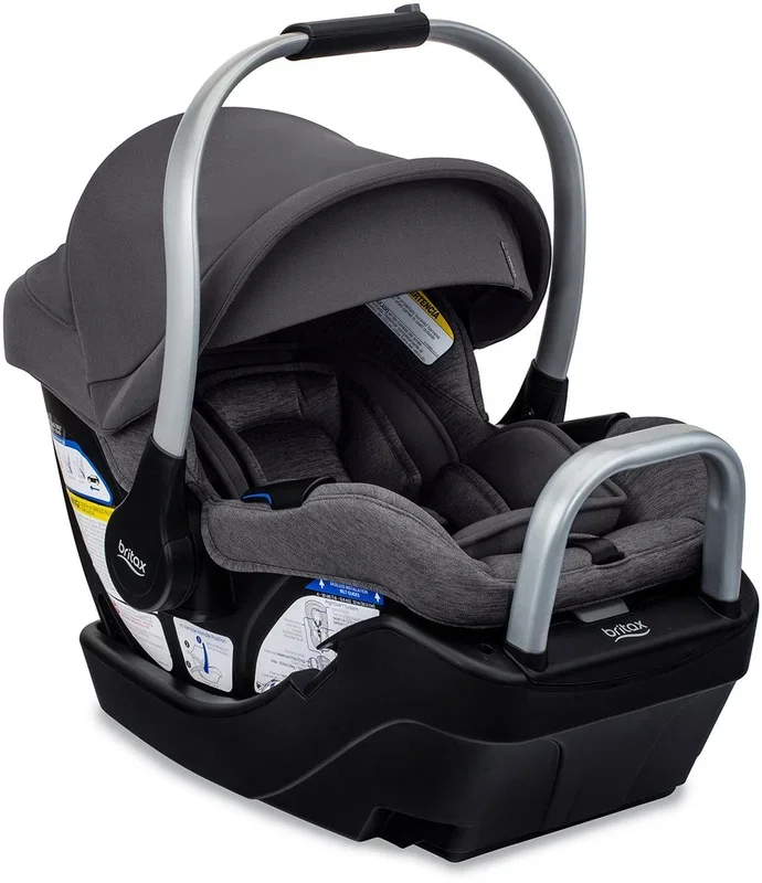 Britax Cypress Infant Car Seat with Alpine Anti-Rebound Base – Ponte Stone