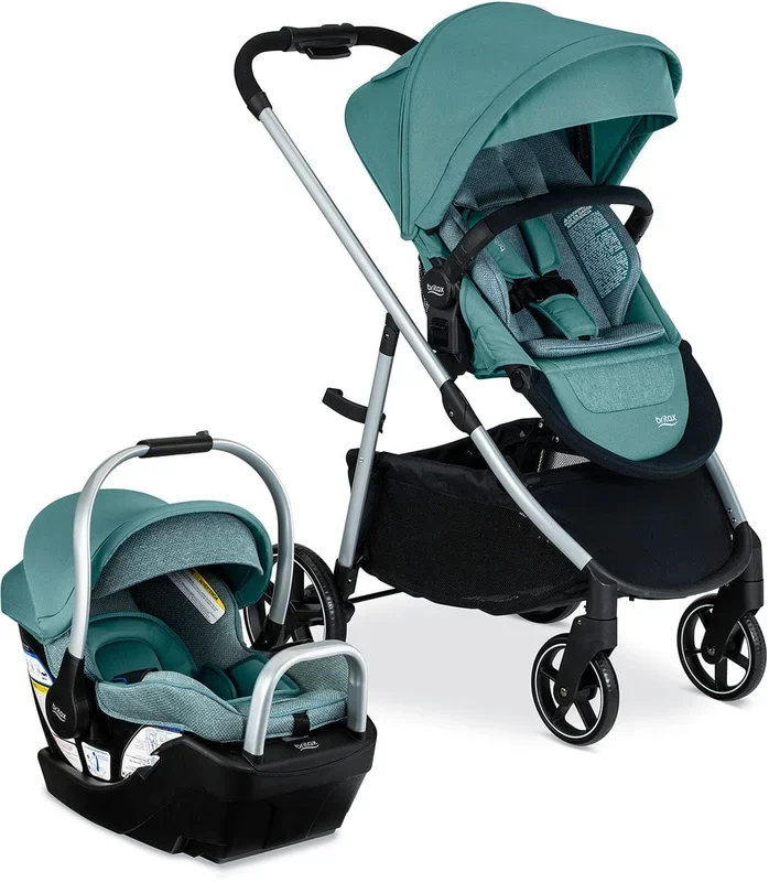 Britax Willow Grove SC Travel System – Pindot Jade