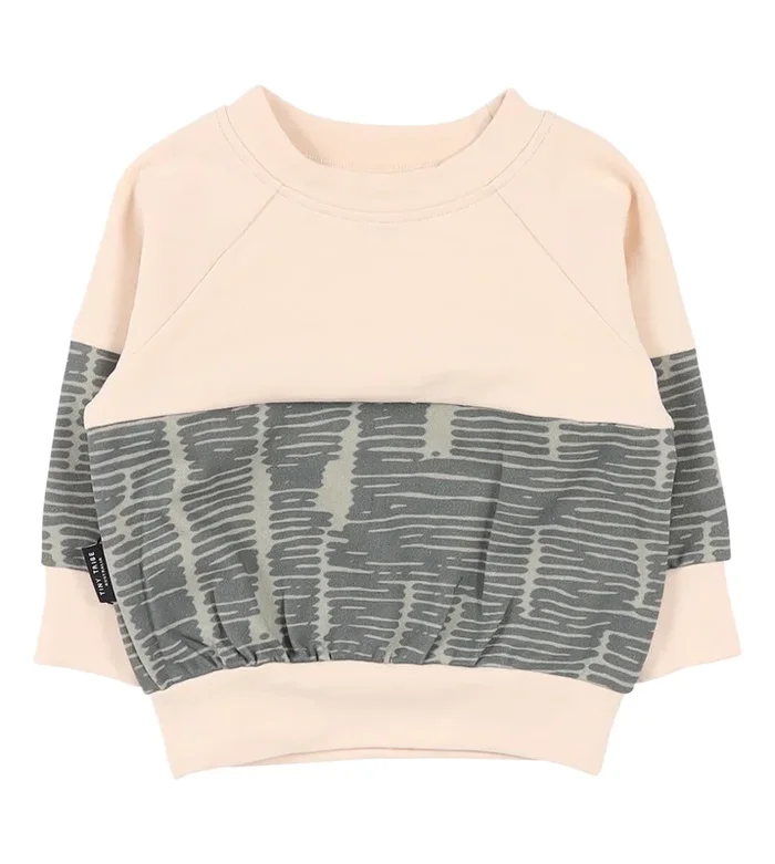 Broken Stripes Segment Sweat Top & Pant