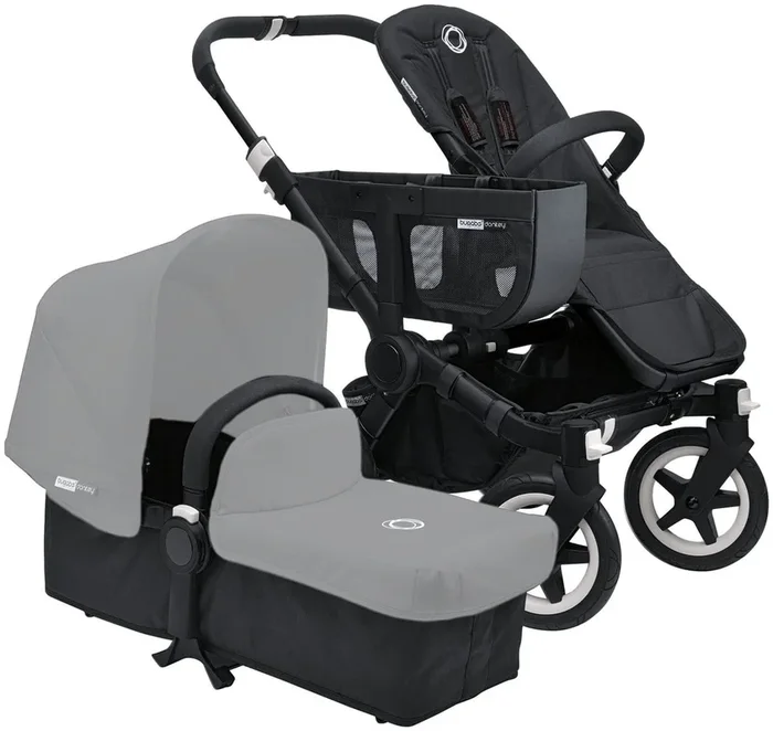Bugaboo 2014 Donkey Stroller Compact Fold Base – All Black