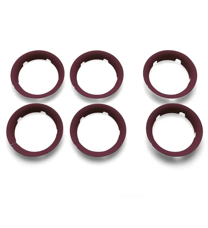 Bugaboo Bee 5 Wheel Caps – Dark Red