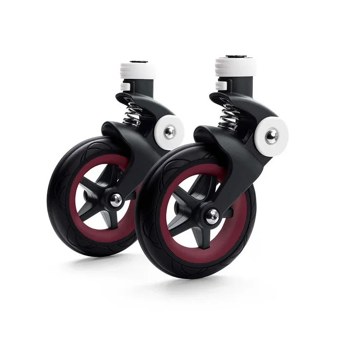 Bugaboo Bee 5 Wheel Caps em vermelho escuro