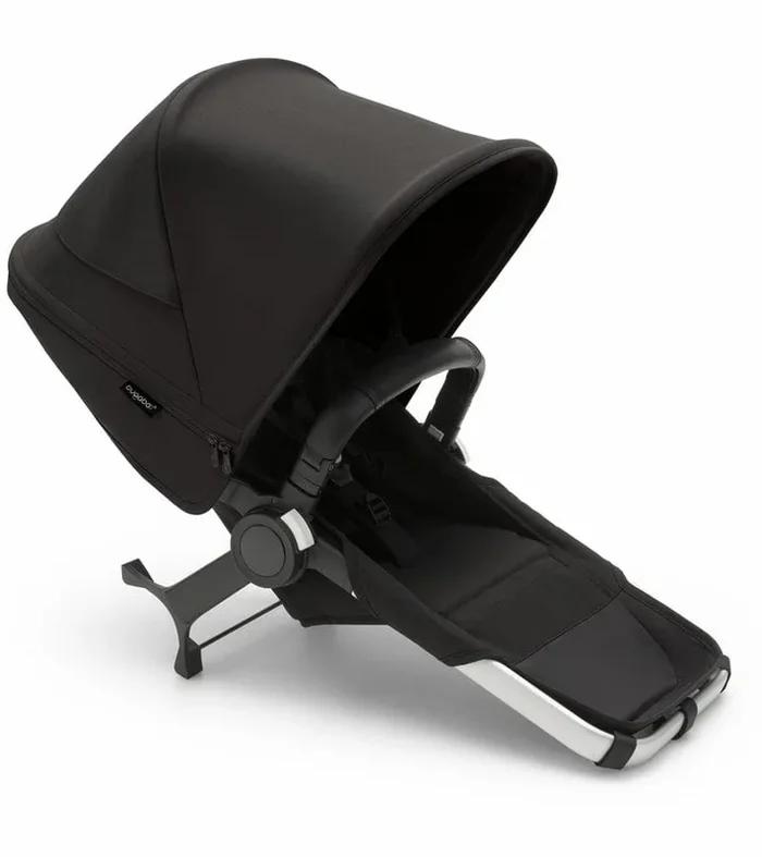 Bugaboo Donkey 5 Duo Extension Complete – Aluminum / Midnight Black / Midnight Black