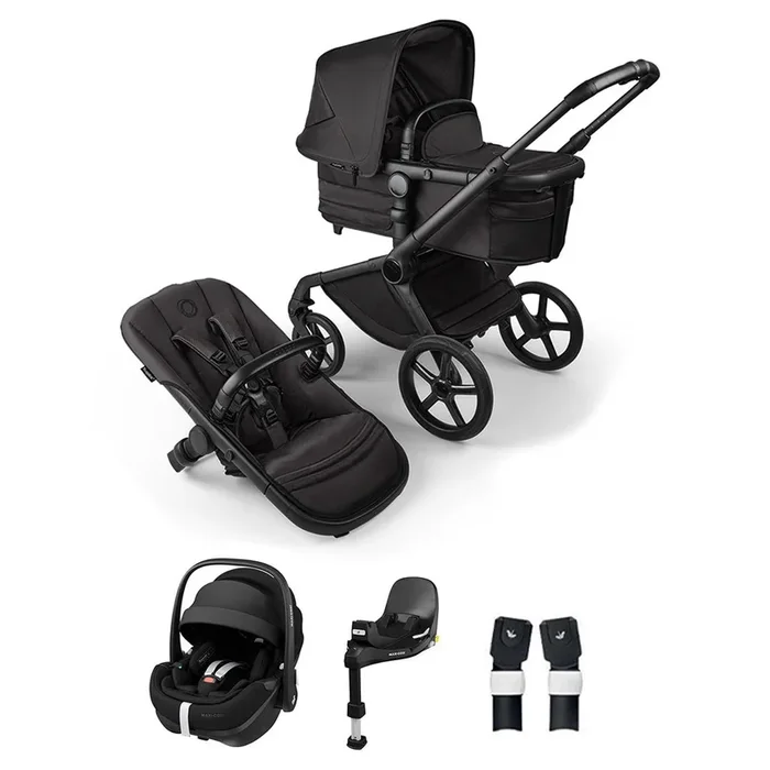 Bugaboo Fox 5 Noir Limited Edition + Pebble 360 Pro 2 Travel System