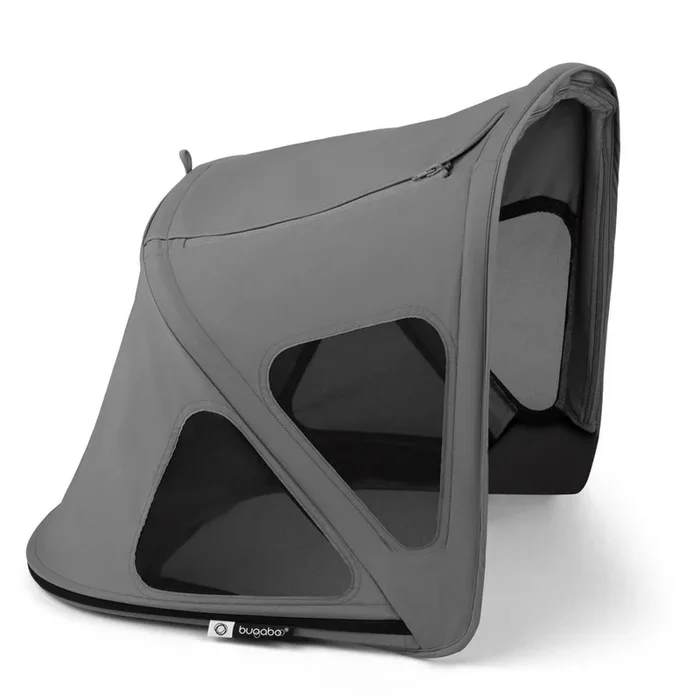 Bugaboo Kangaroo/Fox 5/Cameleon 3/Lynx Breezy Sun Canopy – Moon Grey
