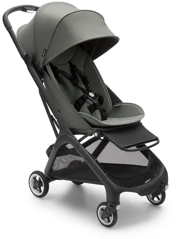 Bugaboo OPEN BOX Butterfly Complete Compact Stroller – Black / Forest Green