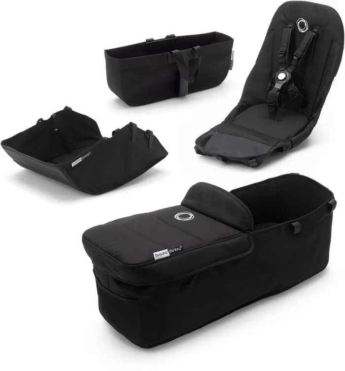 Bugaboo OPEN BOX Donkey3 Style Set – Black