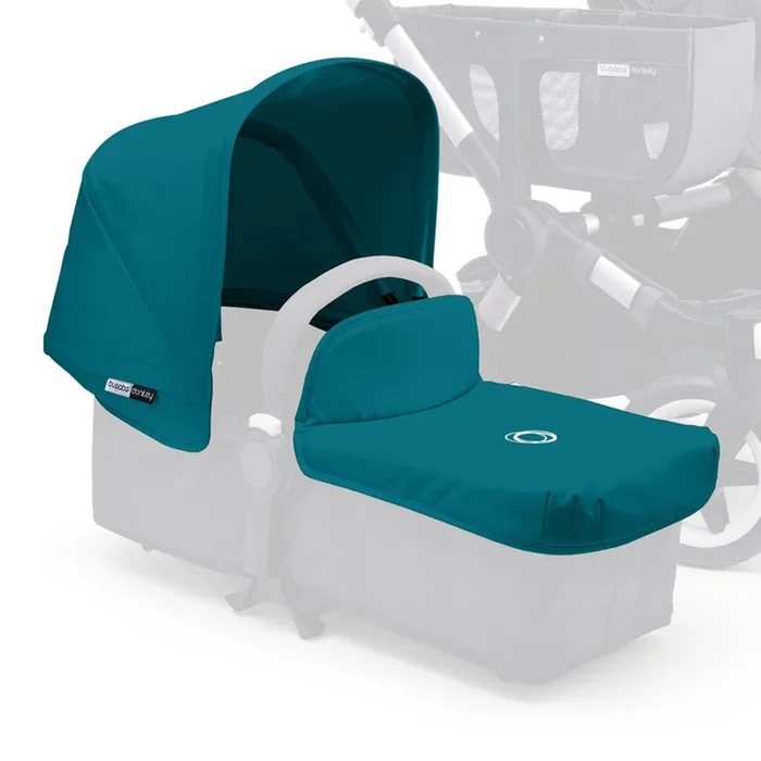 Bugaboo Tailored Fabric Set for Bugaboo Donkey Strollers – Petrol Blue