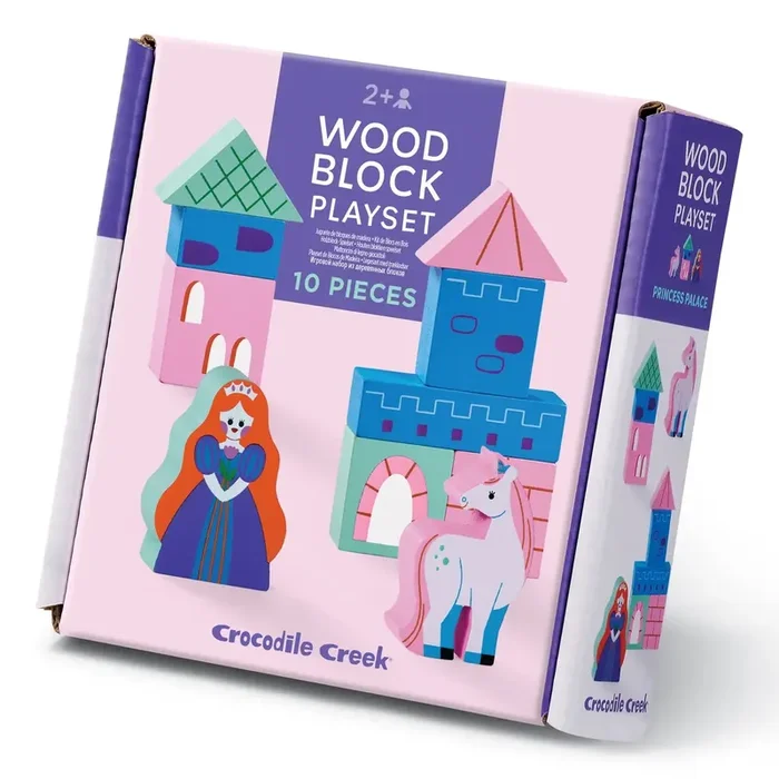 Build & Play Mini Wood Blocks | Princess Palace