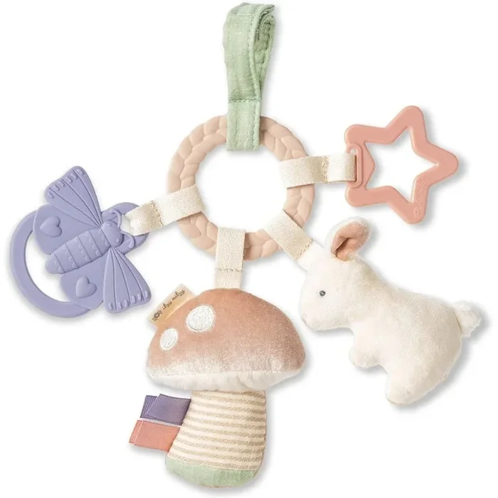Busy Ring Teething Activity Toy | Bunny