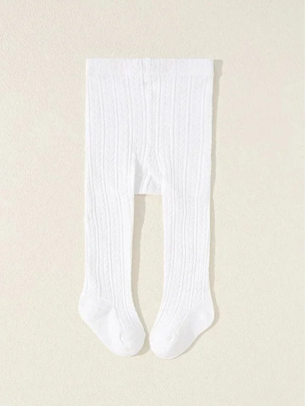 Cable Baby Tights