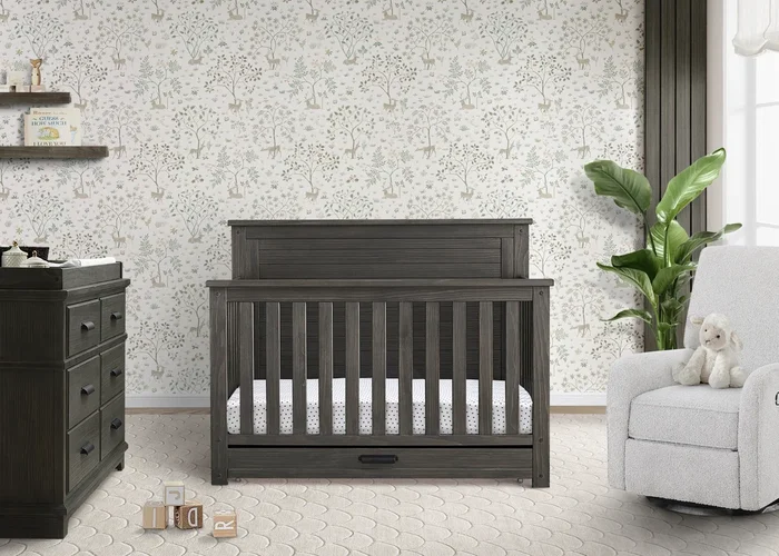 Caden 6-in-1 Convertible Crib with Trundle Drawer