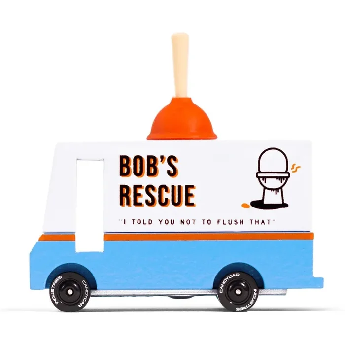 Candylab Bob’s Plumbing Van