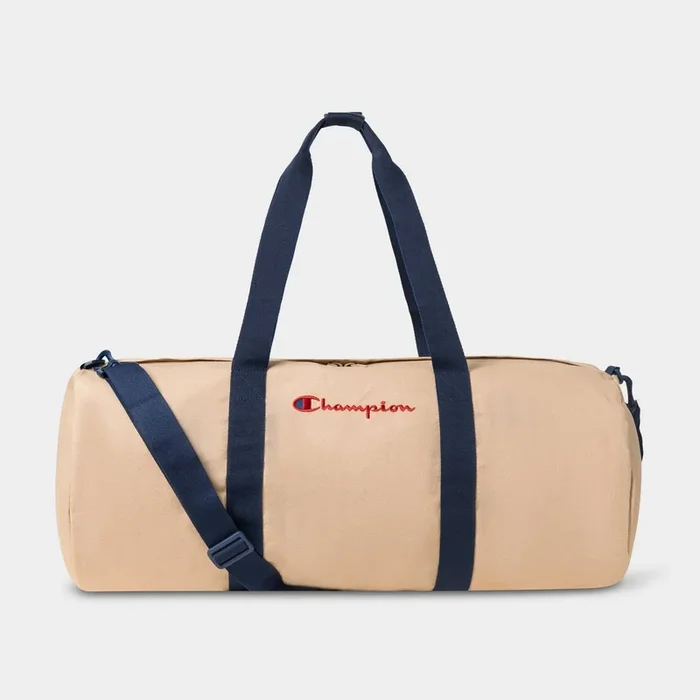 Canvas Duffel Bag – Tan