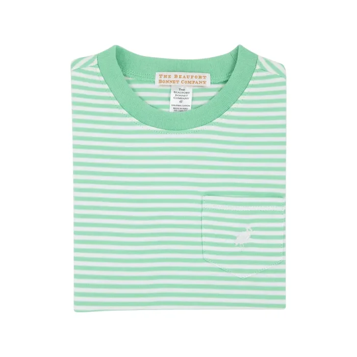 Carter Crewneck – Grace Bay Green Stripe