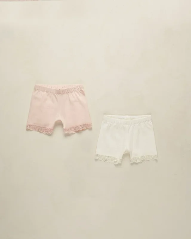 Cartwheel Short Set – Blush & Ivory