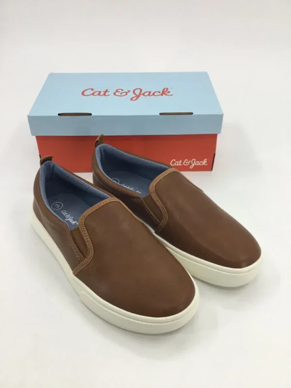 Cat & Jack Child Size 3 Youth Brown Sneakers