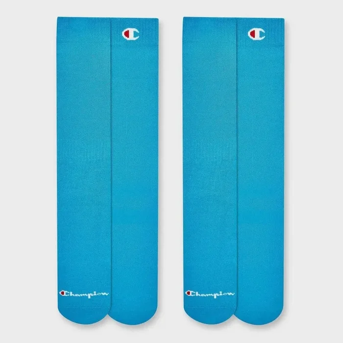 Champion All Sport Performance Over the Calf Socks 2pk – Blue L