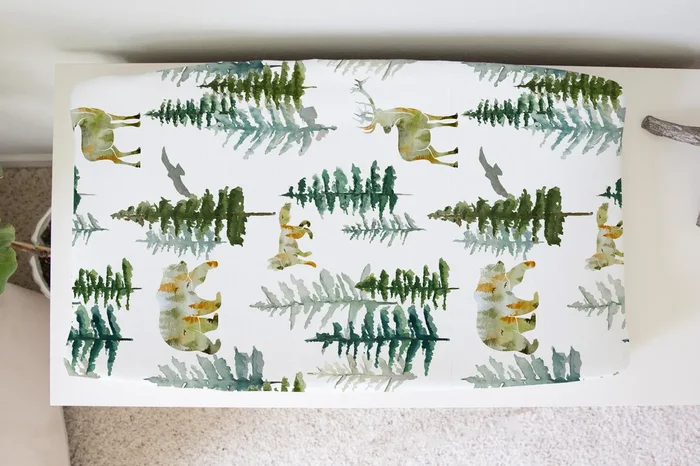 Changing Pad Cover – In The Woods